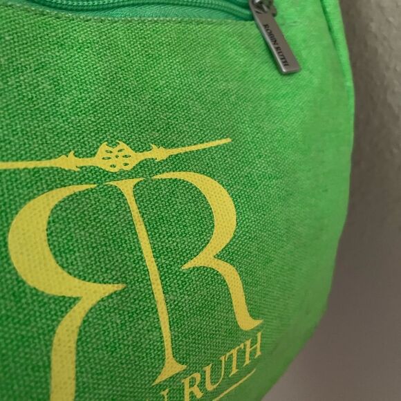 Robin Ruth The Beach Of Cabo Crossbody Lime Florescent Green Hot Pink Bag - Picture 8 of 16